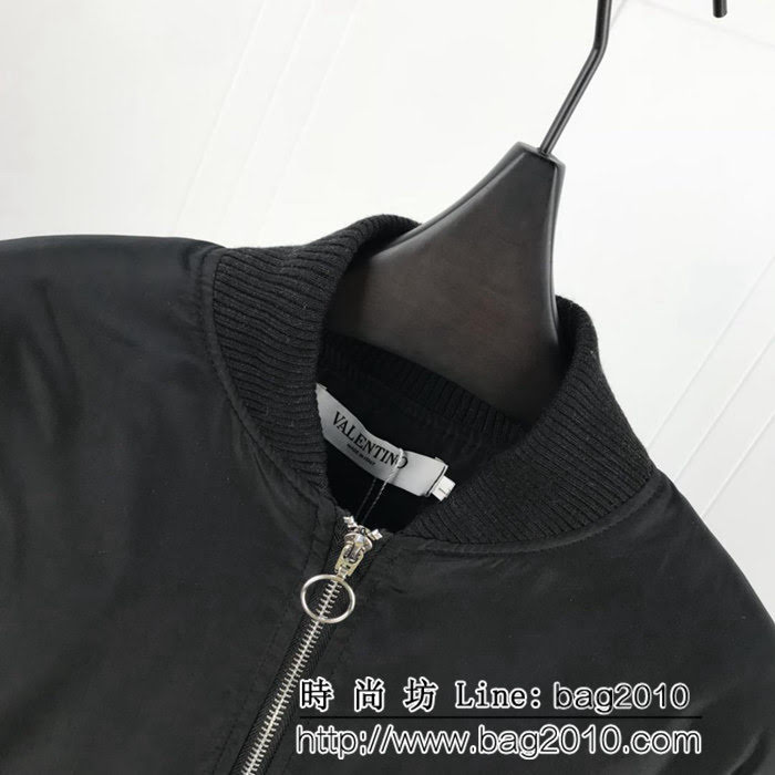 VALENTINO華倫天奴 18ss秋冬新款 飛行員 女款棉服夾克 寬鬆蝙蝠衣版 ydi1674